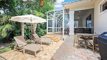 House, Multiple Beds (Home with pool/spa, ping pong and ste) | Terrace/patio