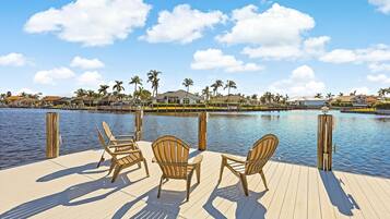 House, Multiple Beds (Direct boating access home with pool ) | Property grounds