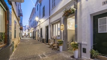 Front of property – evening/night