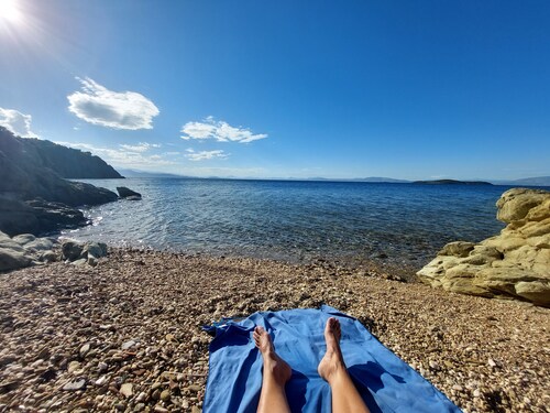 Eione villa on Paleo Trikeri Island with great sea views