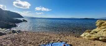 Eione villa on Paleo Trikeri Island with great sea views