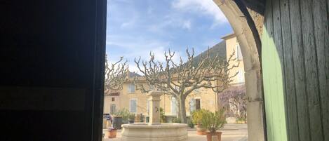 Enceinte de l’hébergement