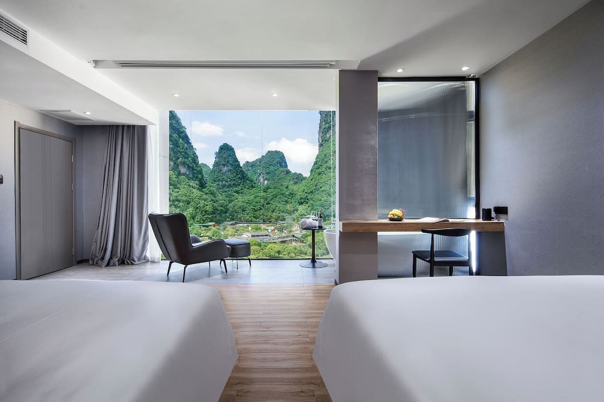Standaard Twin kamer | Luxe beddengoed, donzen dekbedden, pillowtop-bedden