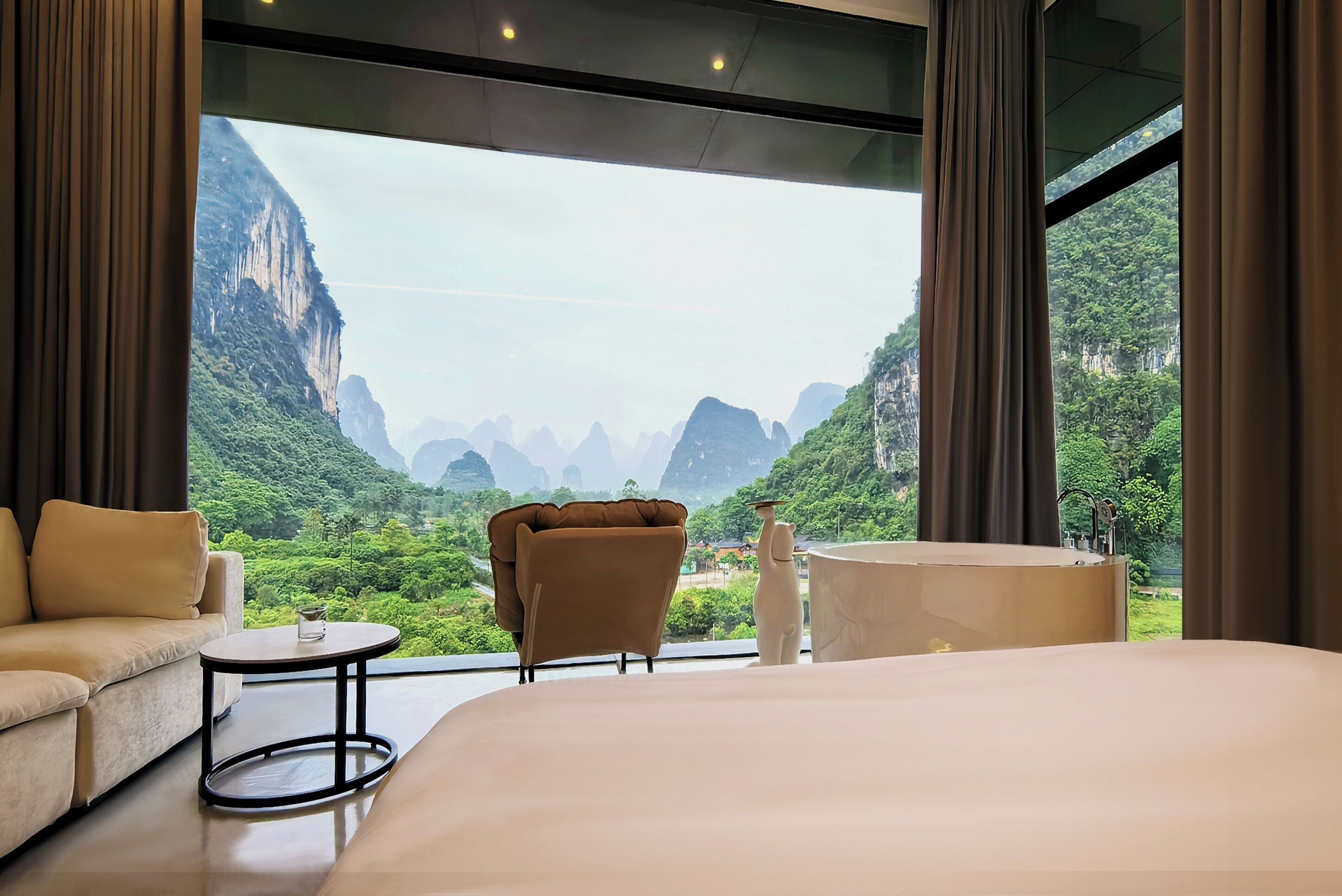 Panoramic Mountain View Loft & Private Bath | Premium bedding, down comforters, pillowtop beds, individually decorated