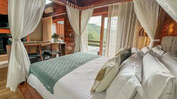 Copa das Arvores | Roupas de cama premium, camas Select Comfort, frigobar