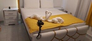 3 habitaciones y ropa de cama 