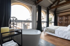 Don Chisciotte | Premium bedding, down duvets, Tempur-Pedic beds, in-room safe - Palazzo Fauzone Relais (Mondovi)