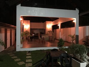 Área para banquetes al aire libre