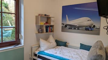 2 habitaciones, wifi gratis y ropa de cama