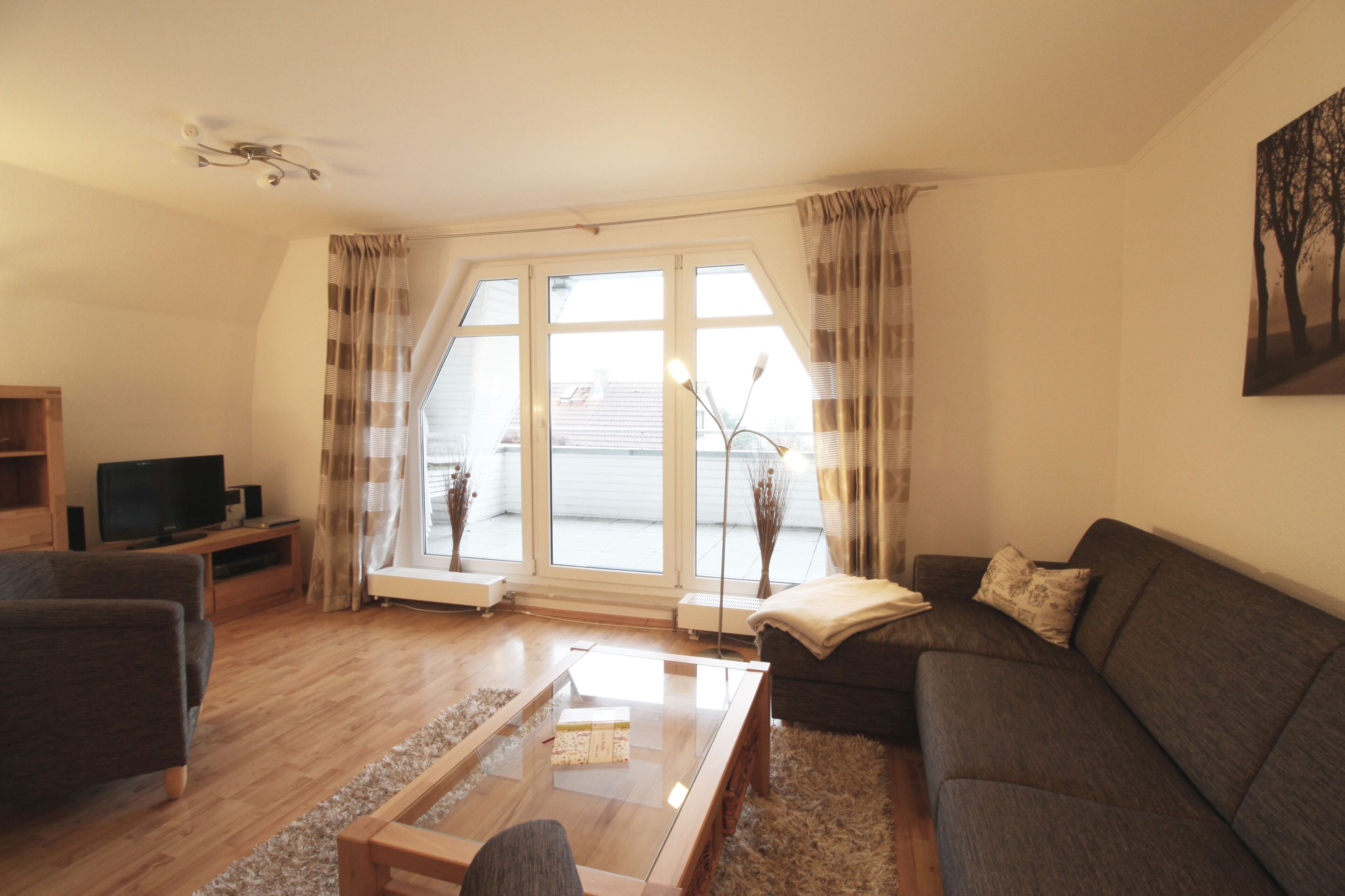 テレビ、DVD プレーヤー、ステレオ