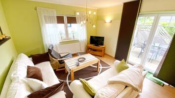 3 Schlafzimmer, Reisekinderbett, kostenloses WLAN, Bettwäsche