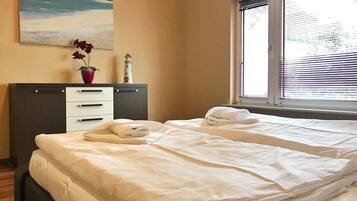 2 Schlafzimmer, kostenloses WLAN, Bettwäsche
