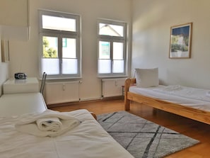 2 Schlafzimmer, kostenloses WLAN, Bettwäsche