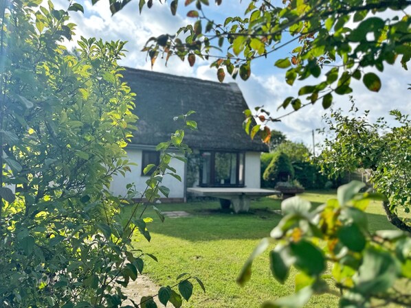 Terrace/patio - Holiday home "Min Hut" (Neuhof)