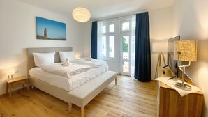 1 soverom, strykejern/-brett, reiseseng for barn og wi-fi (inkludert)