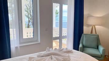 1 slaapkamer, een strijkplank/strijkijzer, reisbedje, gratis wifi