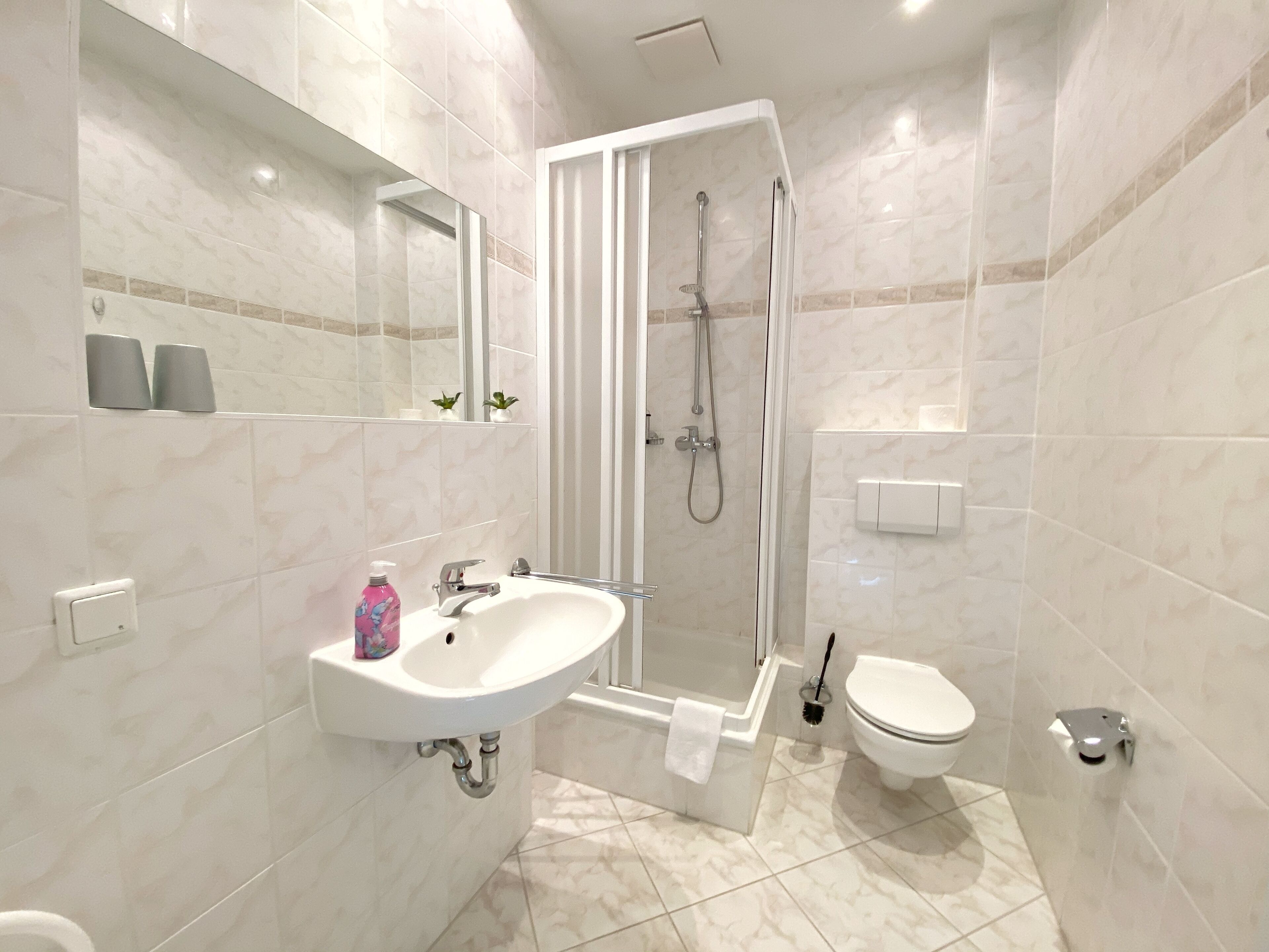 Dusche, Handtücher
