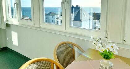 Sea view apartment no. 22 in the Villa Anna in Sassnitz on Rügen