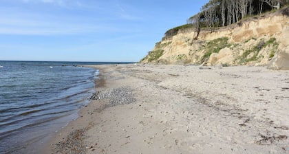 Ferienhaus Rugard mit Panoramasauna und Boddenblick in Dranske