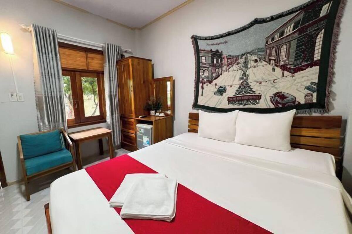 1 habitación, ropa de cama de alta calidad, cubrecamas y minibar