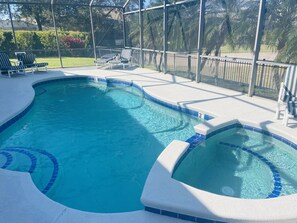 Outdoor pool - Happy Days villa with pool in gated community! (Haines City)