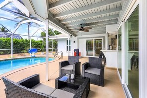 House, Multiple Beds (921 Montego Court) | Property grounds - 921 Montego Court (Marco Island)