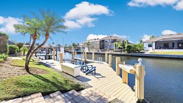 House, Multiple Beds (Alluring waterfront home with W expos) | Property grounds