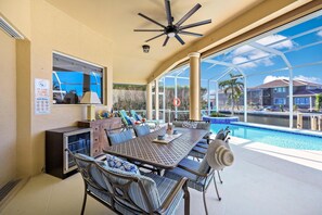 House, Multiple Beds (Alluring waterfront home with W expos) | Pool | A heated pool - Alluring Waterfront Home With W Exposure, Pool/dock (Marco Island)