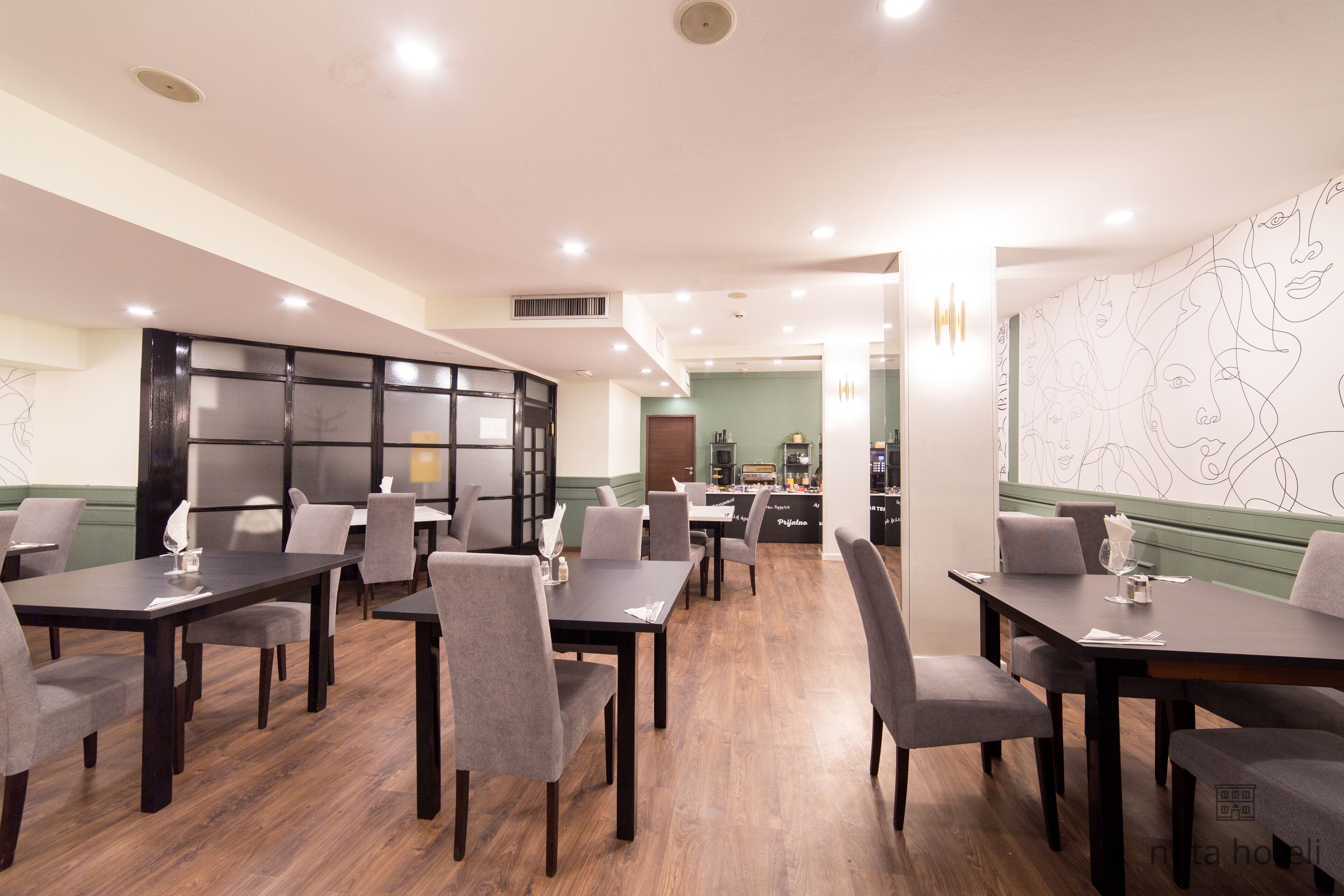 Daily buffet breakfast (EUR 7 per person)