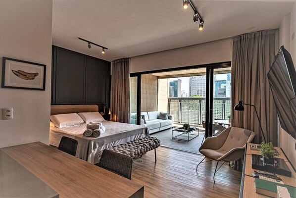 Living area - Forma Itaim (São Paulo)