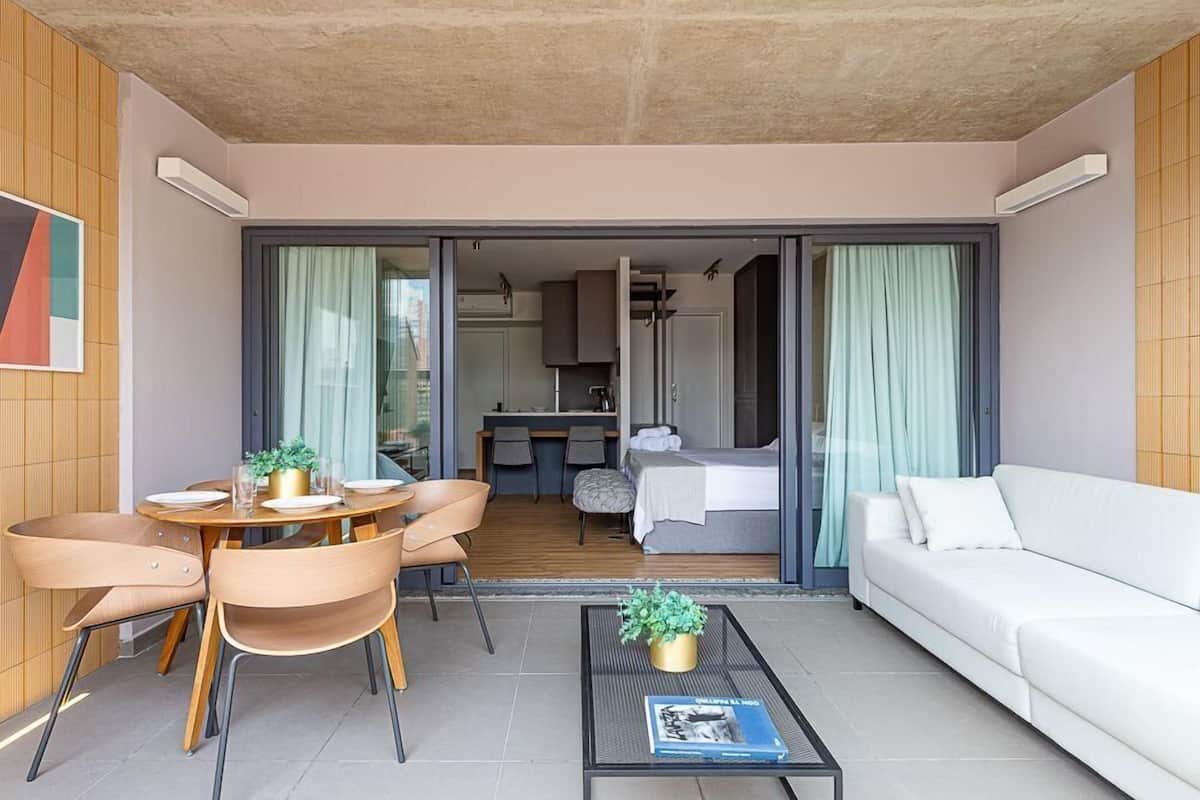 Standard-Studio | 1 Schlafzimmer, kostenloses WLAN, Bettwäsche