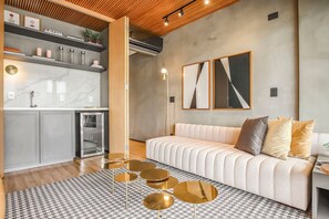 Apartment | Living area | Flat-screen TV - Forma Itaim (São Paulo)