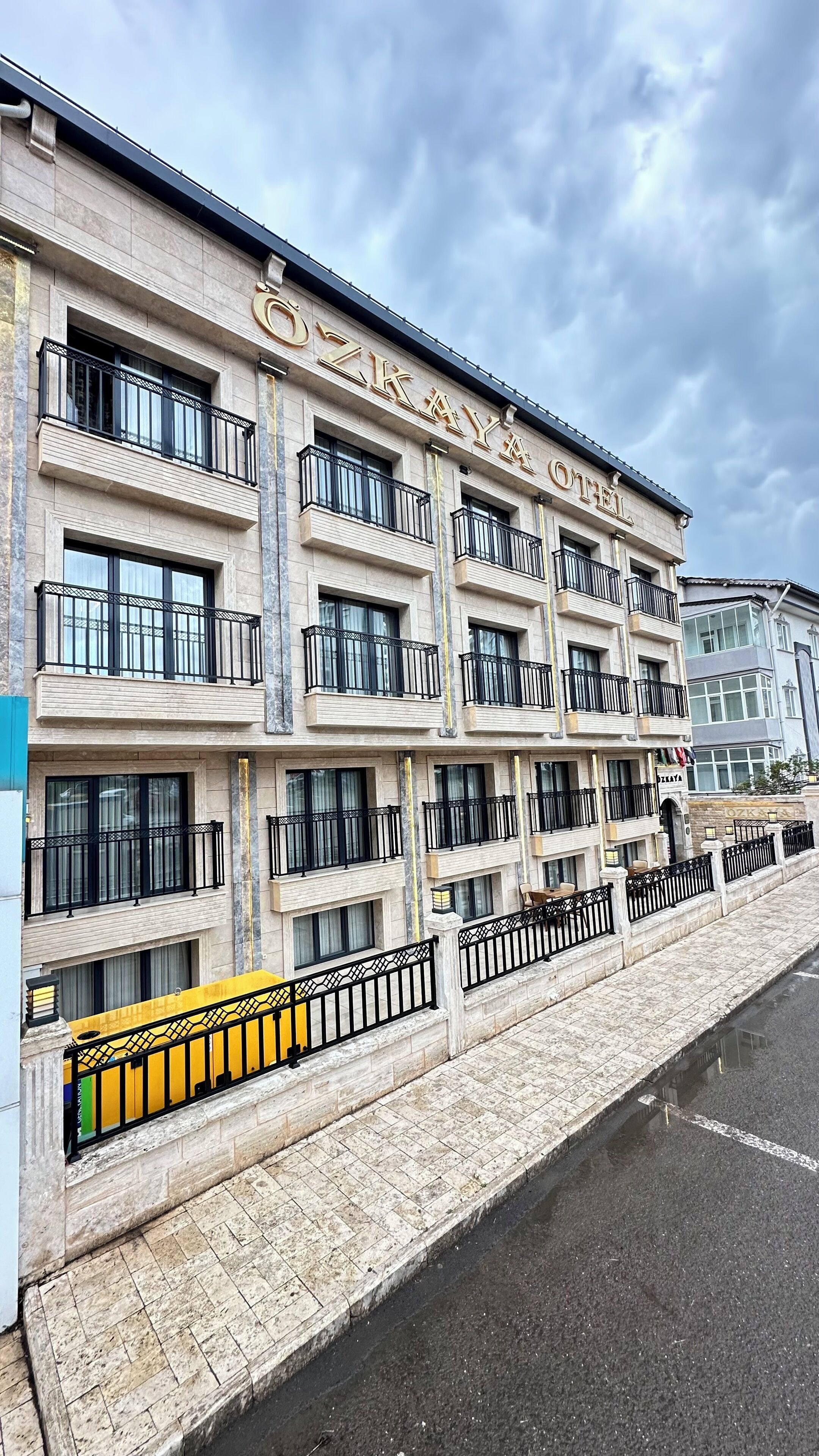 Fassade der Unterkunft