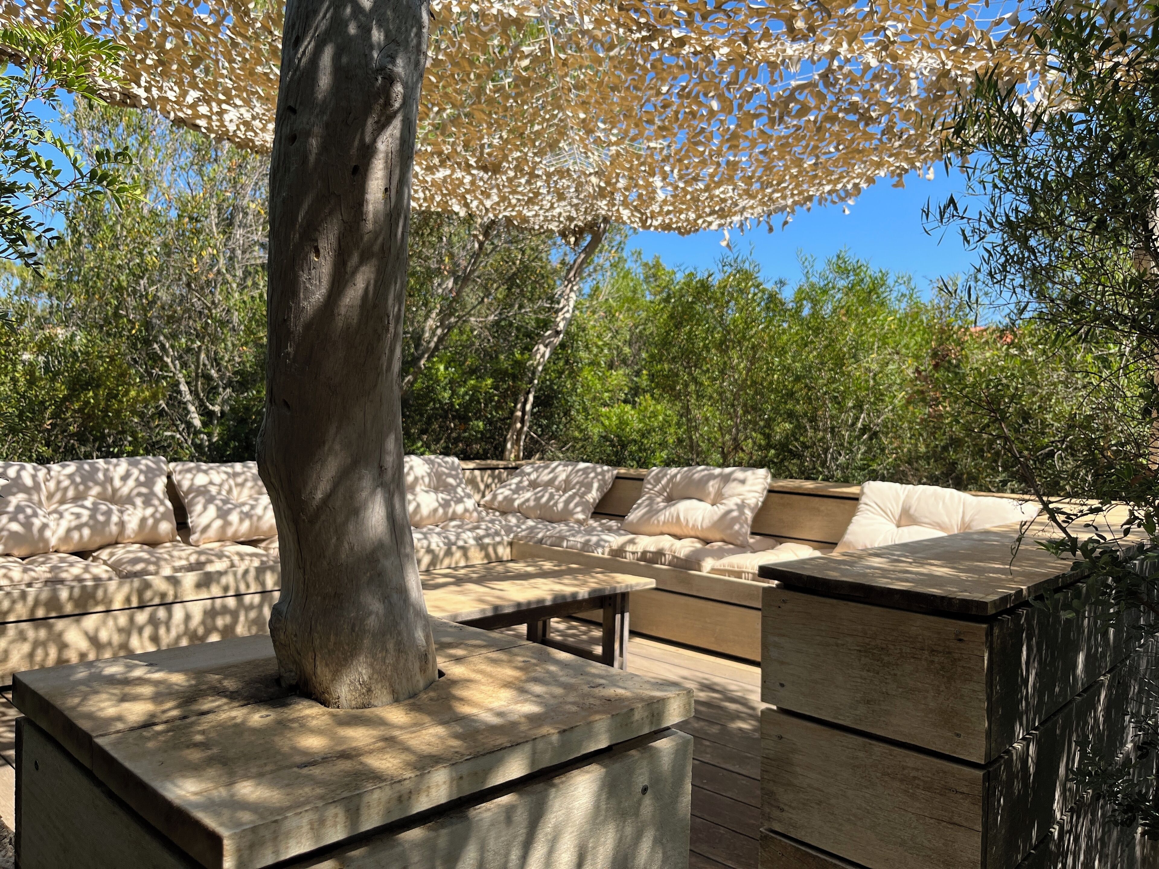 Àrea exterior de l'allotjament