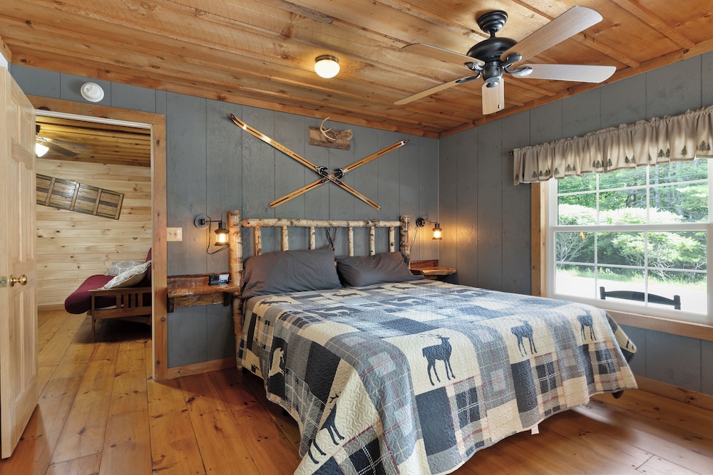 Pet Friendly Cabin Lake Area, Game Room, 10 min to Gore Mt