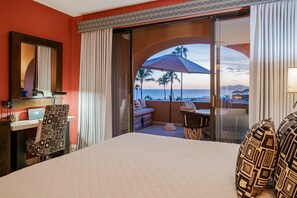 1 bedroom, desk, iron/ironing board, travel crib