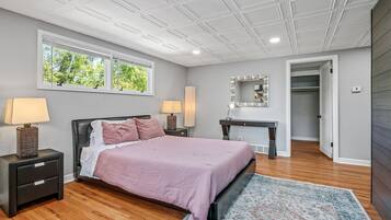 5 chambres, bureau, fer et planche à repasser, Wi-Fi gratuit