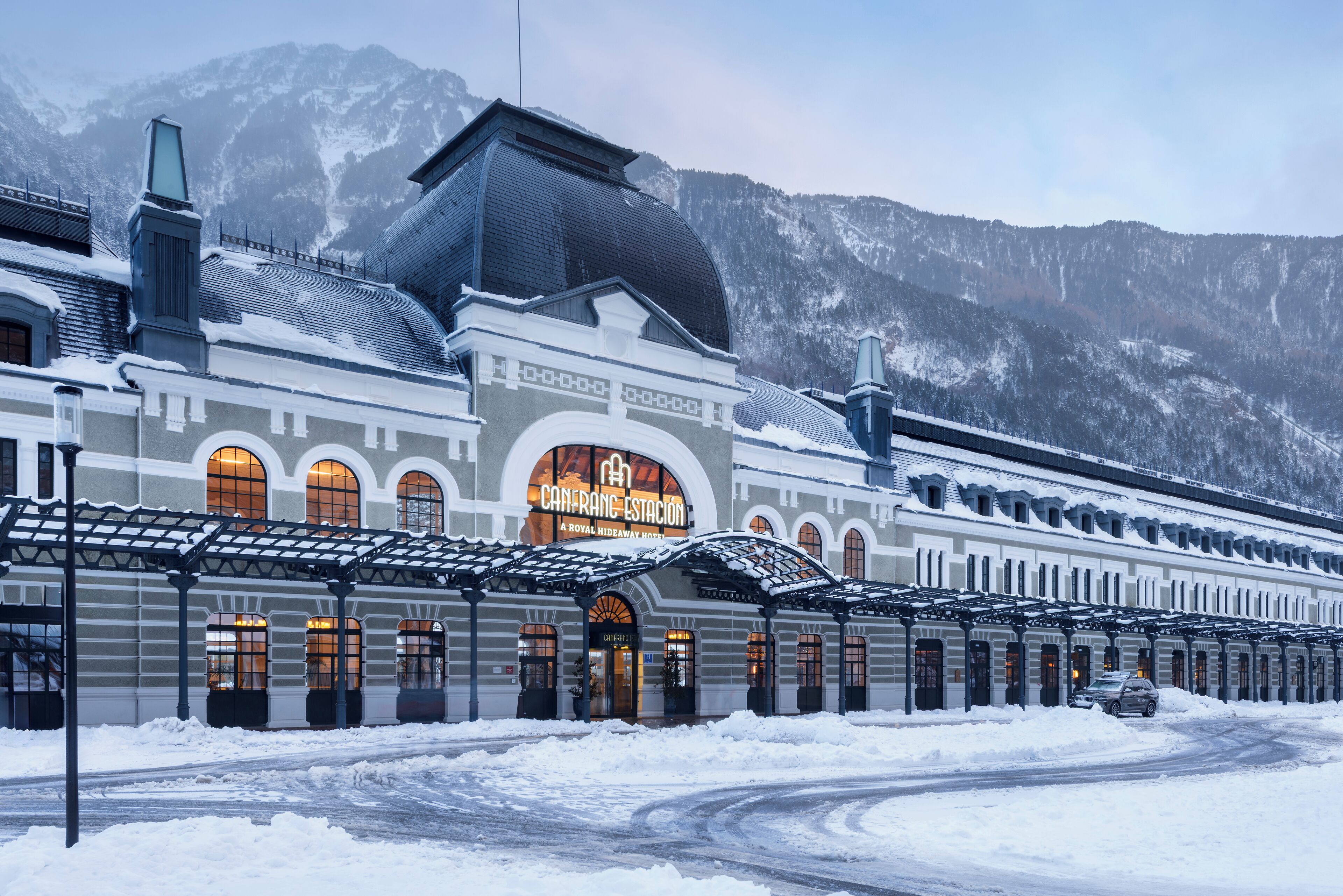 Voorkant van accommodatie