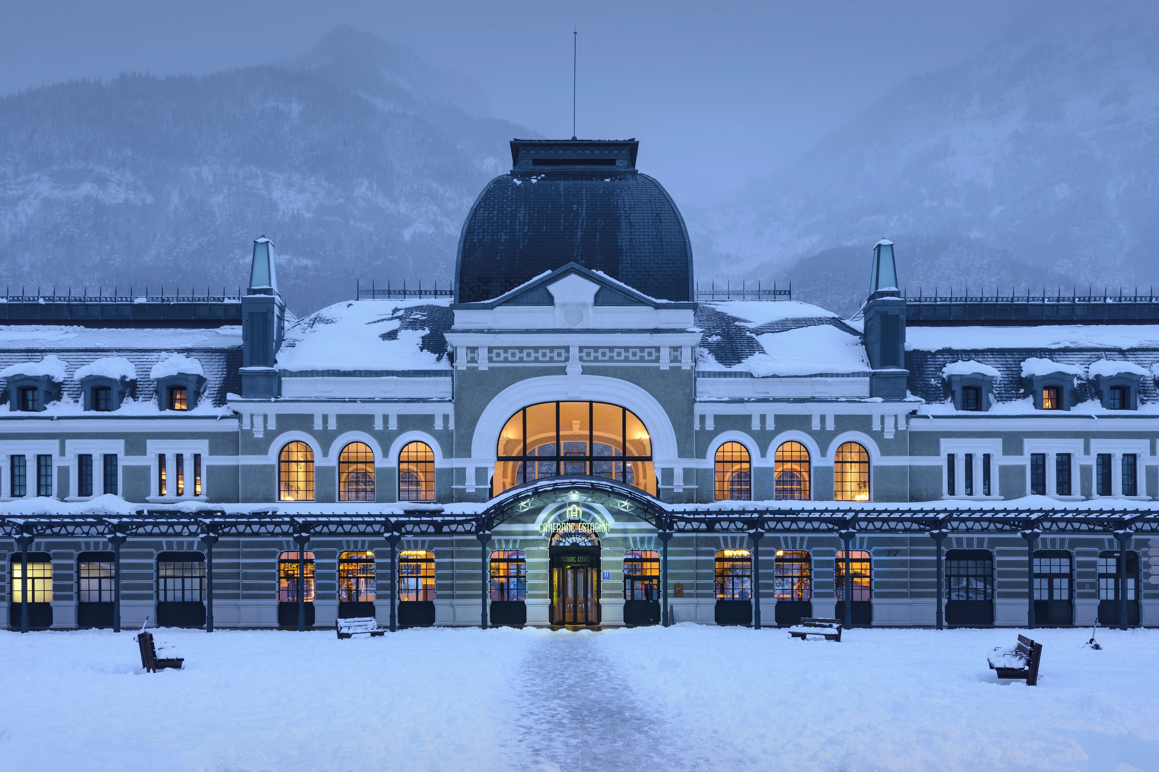 Façade de l’hébergement