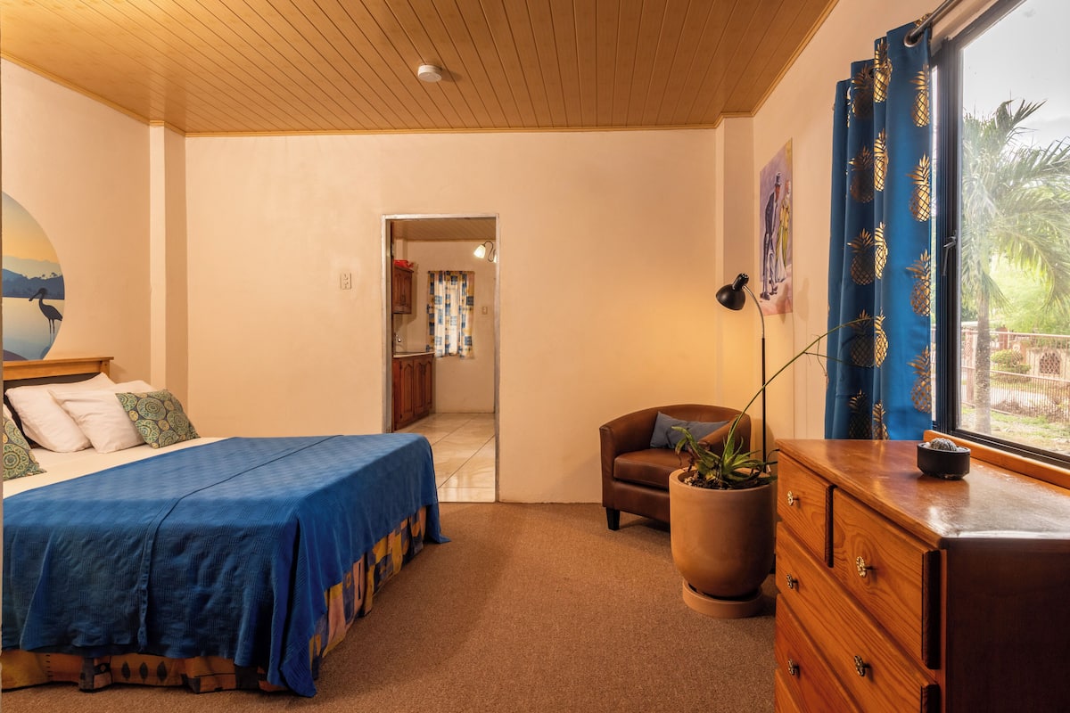 Apartment, 1 Queen Bed | 1 bedroom, in-room safe, iron/ironing board (on request), free WiFi