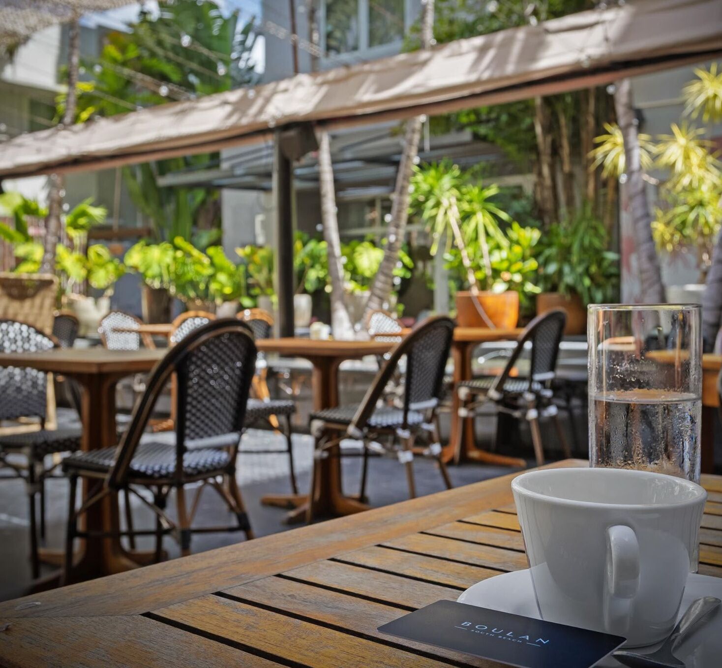 Restaurante al aire libre