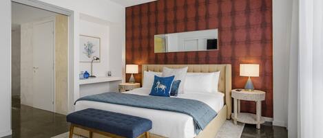 1 soverom, strykejern/-brett, wi-fi og sengetøy