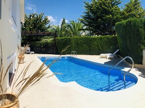 Una piscina climatizada