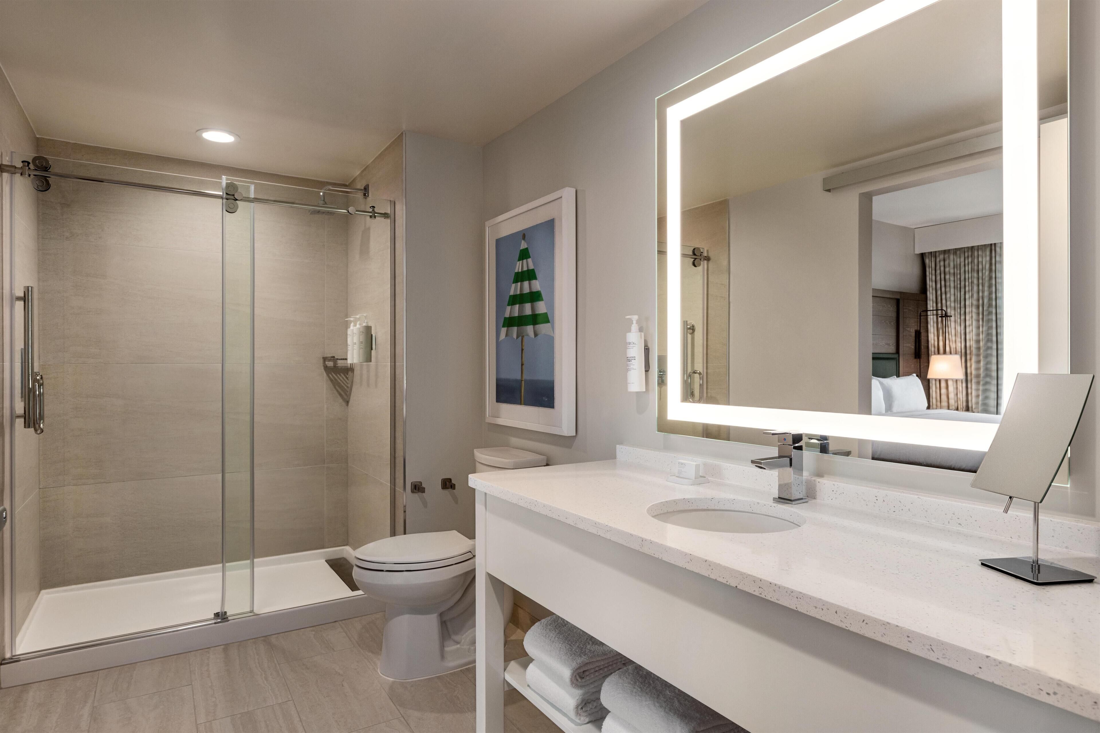 Douche de la salle de bain