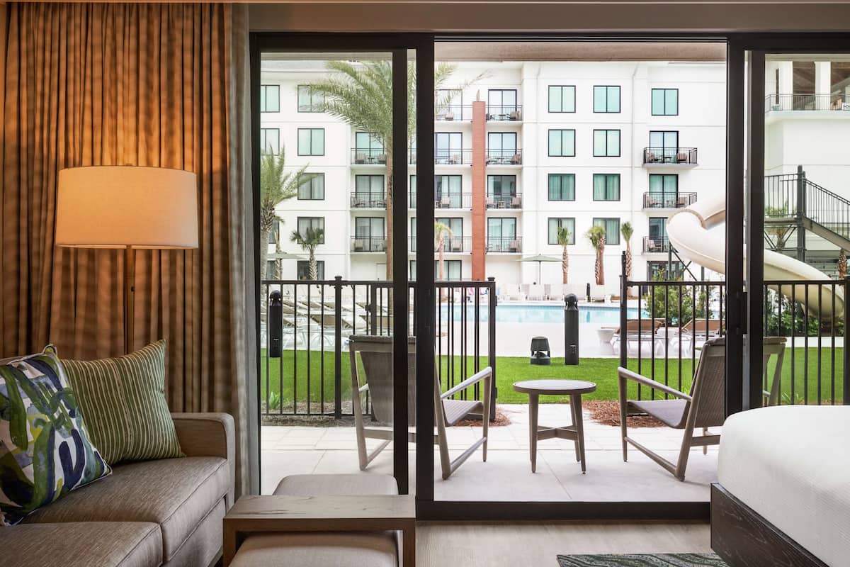 Studiosuite, 1 King-Bett (Patio/Pool Access) | Ausblick vom Zimmer