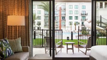 Studiosuite, 1Â King-Bett (Patio/Pool Access) | Ausblick vom Zimmer