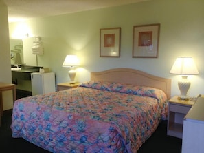 Premium bedding, memory-foam beds, desk, free WiFi