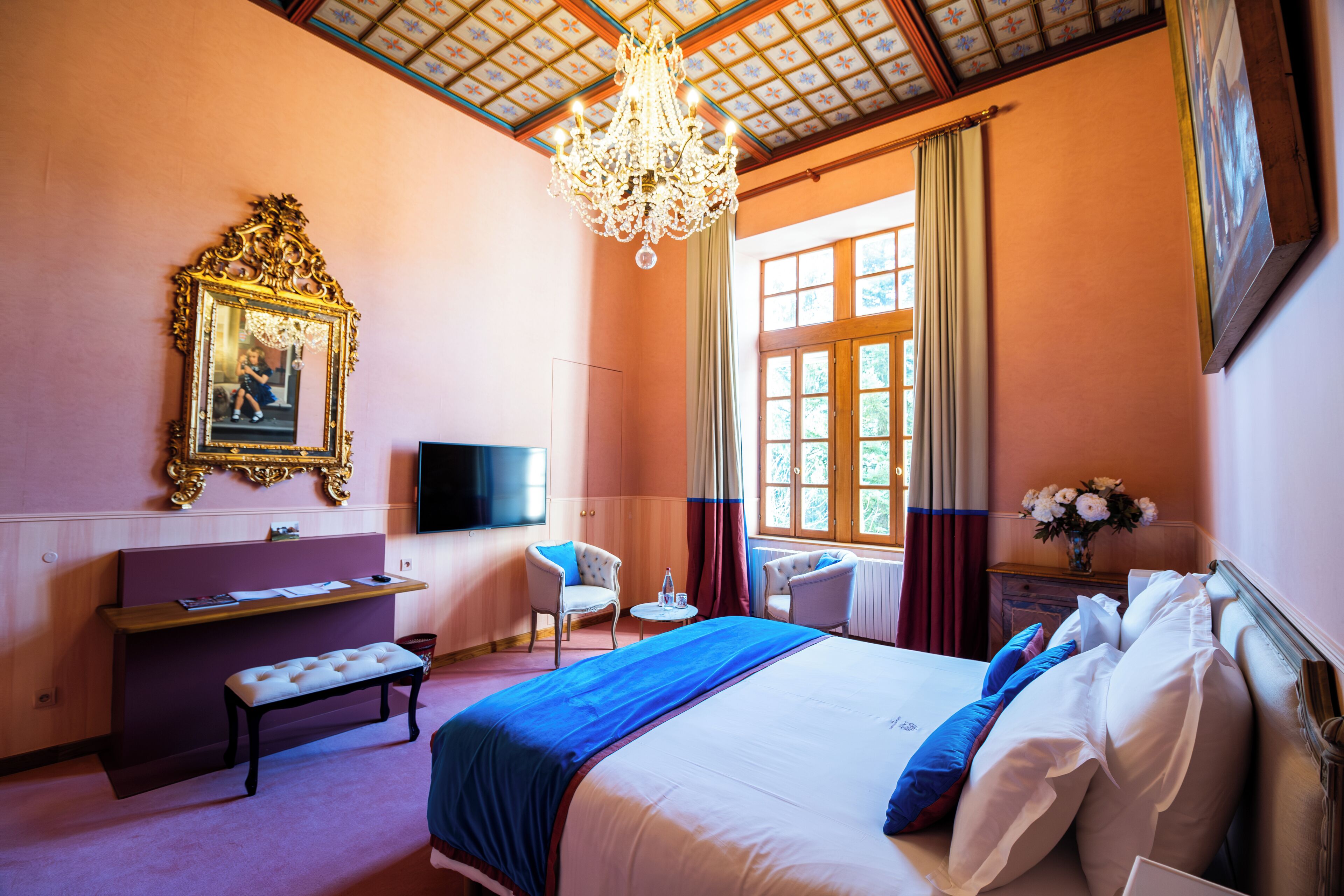 Premium bedding, free WiFi, bed sheets