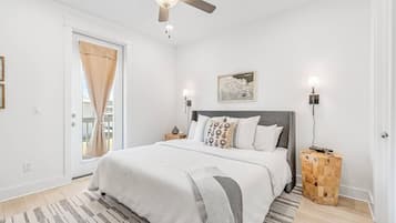 5 bedrooms, iron/ironing board, travel cot, WiFi