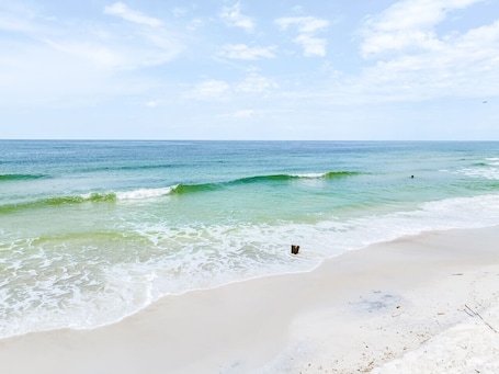 Beach nearby. Cape San Blas private beach house Port St Joe